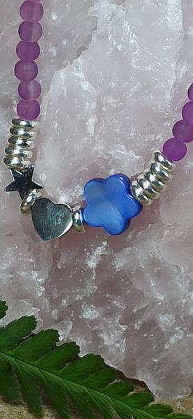 Halskette Purple Heart Detailansicht 3